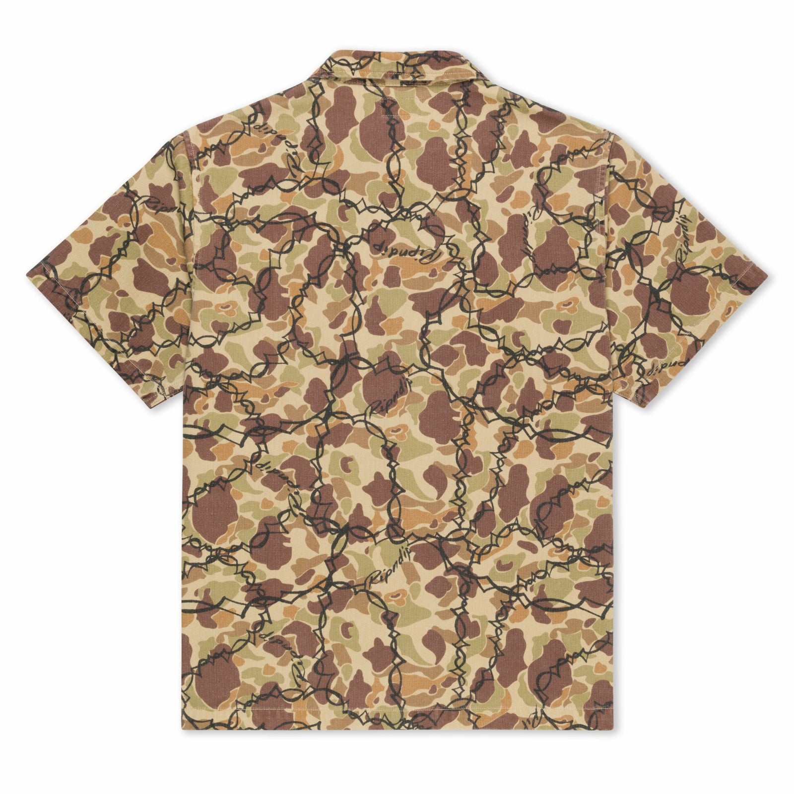 Wired Zip Up Shirt (Tan) - Ripndip