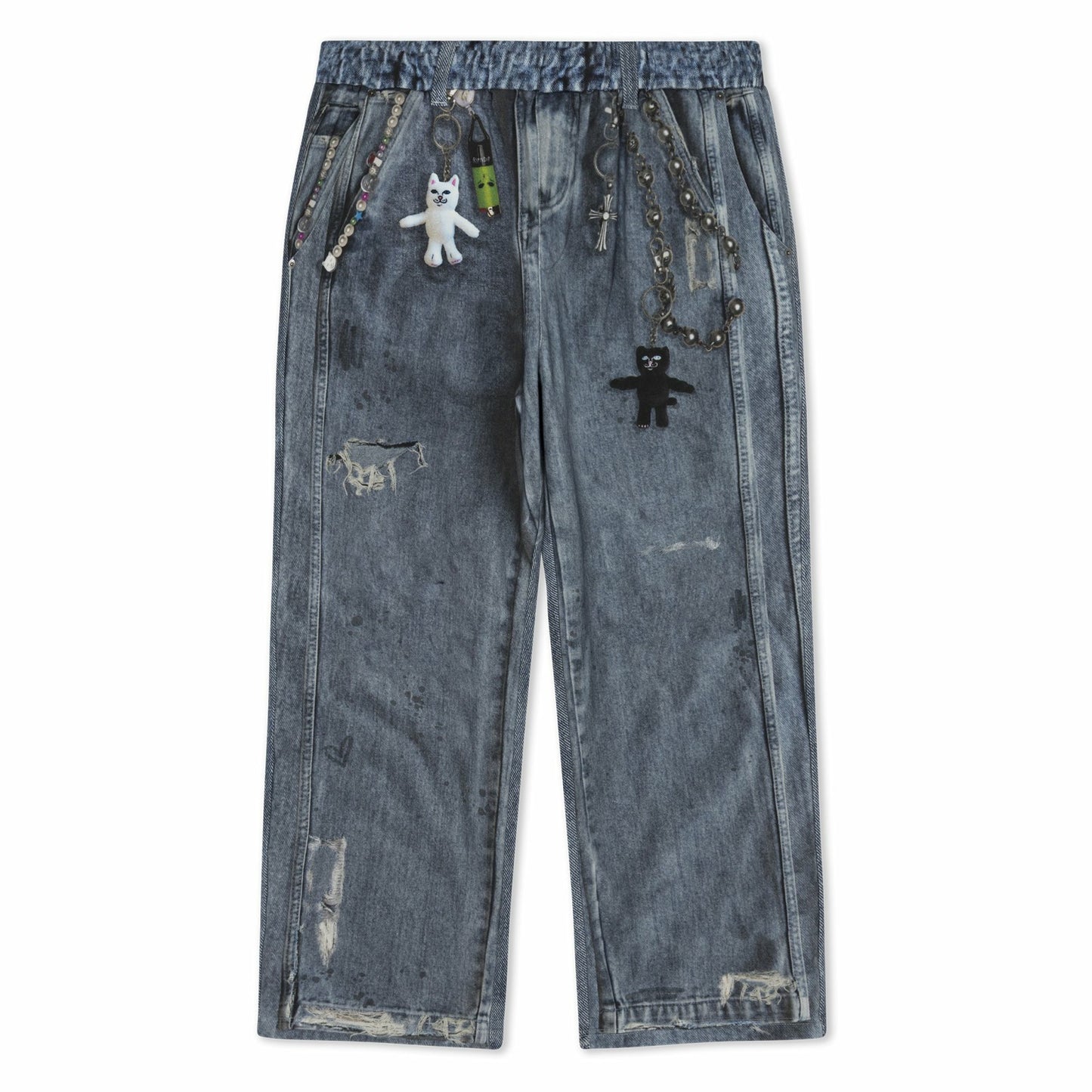 Real Sweatpants (Light Wash) - Ripndip
