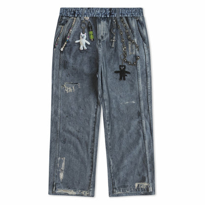 Real Sweatpants (Light Wash) - Ripndip