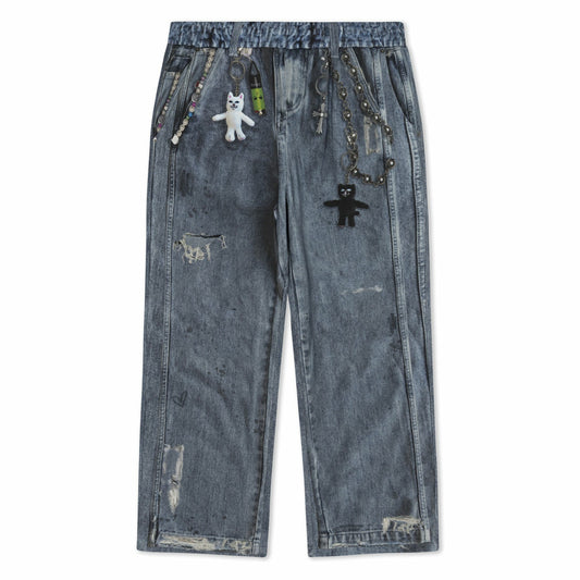 Real Sweatpants (Light Wash) - Ripndip
