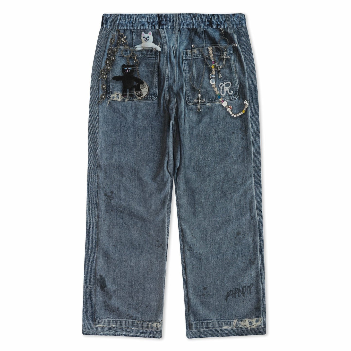 Real Sweatpants (Light Wash) - Ripndip