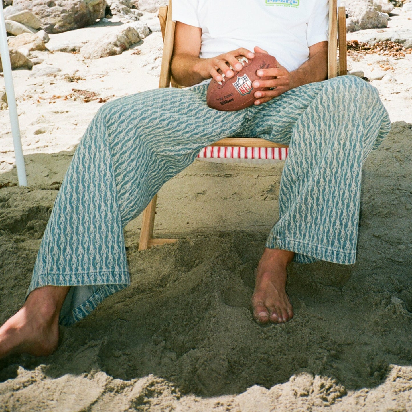 Western Roads Wide Fit Pants (Meidum Wash) - Ripndip