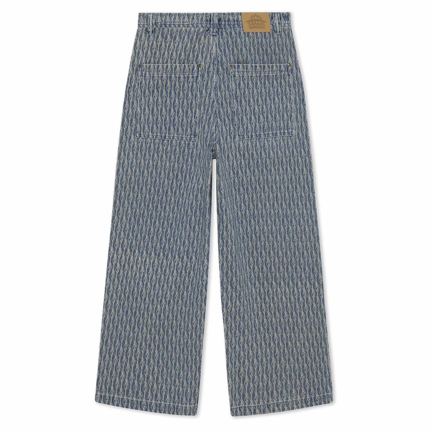 Western Roads Wide Fit Pants (Meidum Wash) - Ripndip