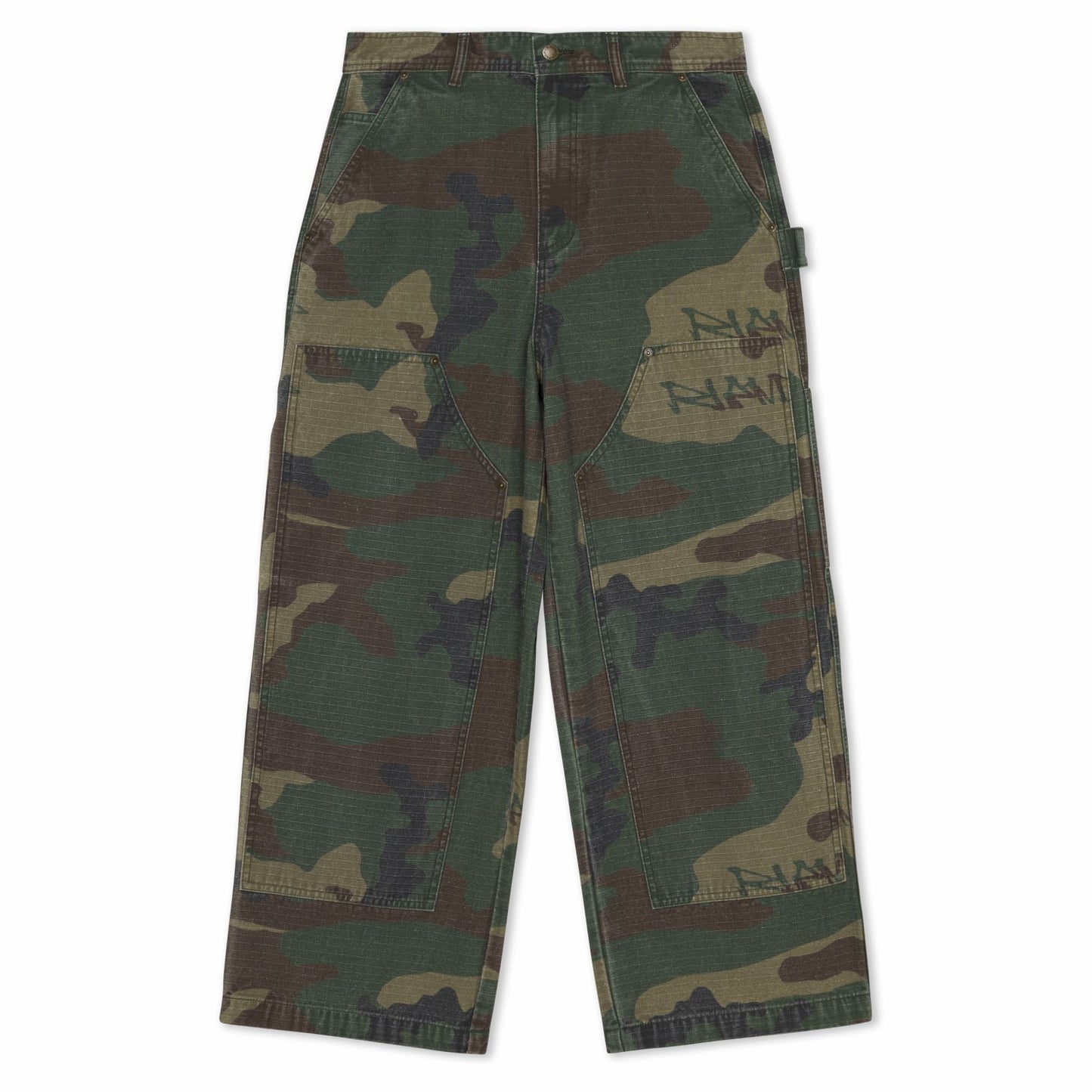 Claws Camo Extra Wide Fit Carpenter Pants (Multi) - Ripndip