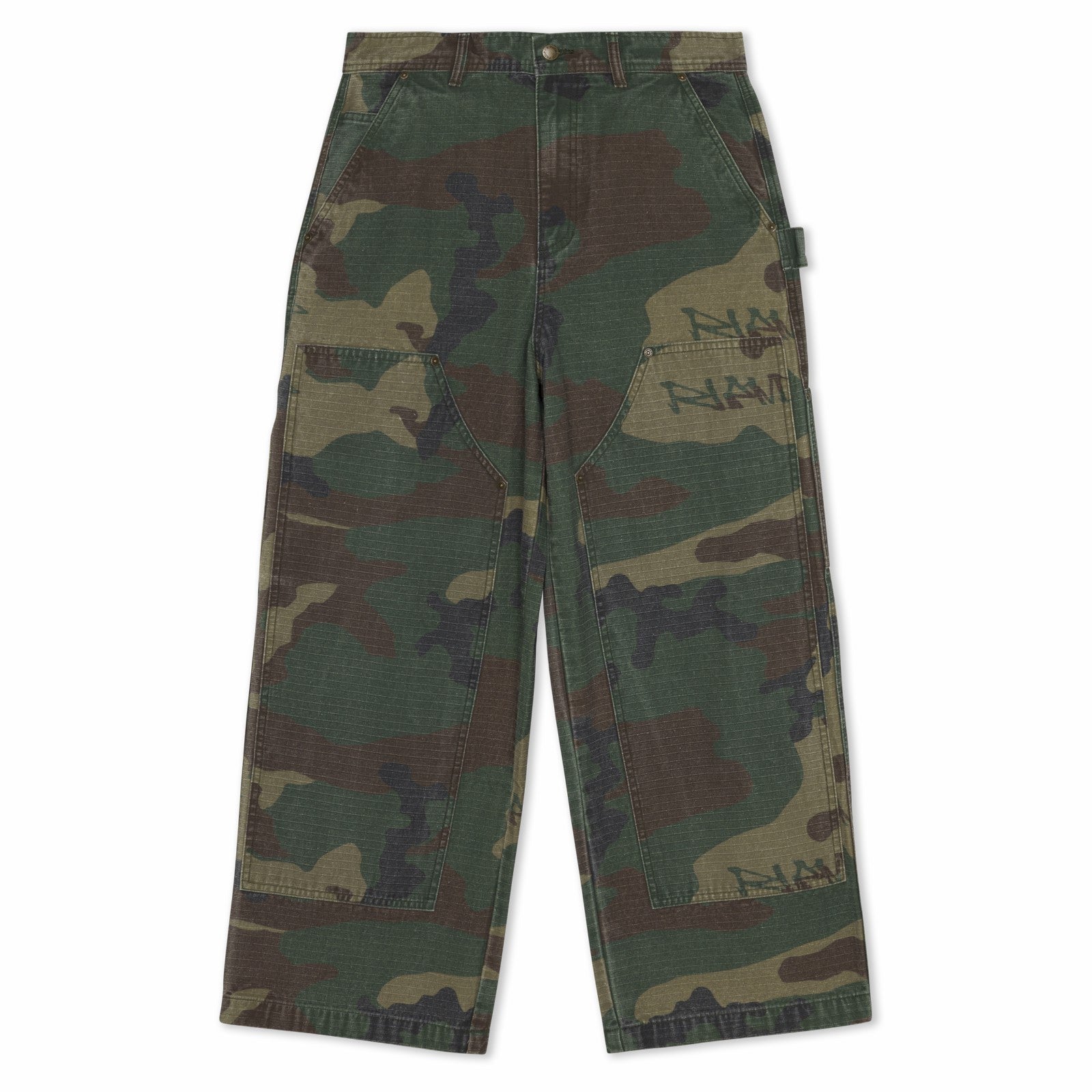 Claws Camo Extra Wide Fit Carpenter Pants (Multi) - Ripndip