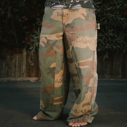 Claws Camo Extra Wide Fit Carpenter Pants (Multi) - Ripndip