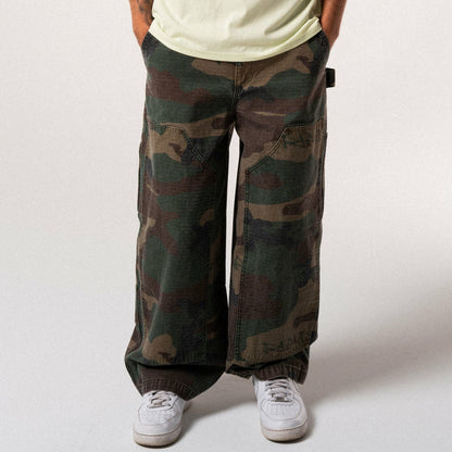 Claws Camo Extra Wide Fit Carpenter Pants (Multi) - Ripndip