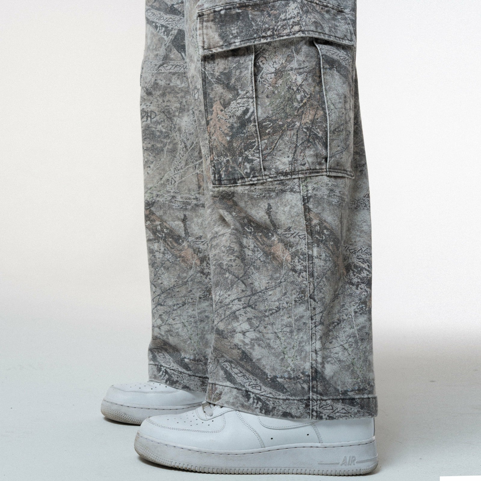 Nerm Tree Camo Extra Wide Cargo Pants (Nerm Tree Camo) - Ripndip