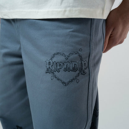 Westside Wide Fit Pants (Slate) - Ripndip