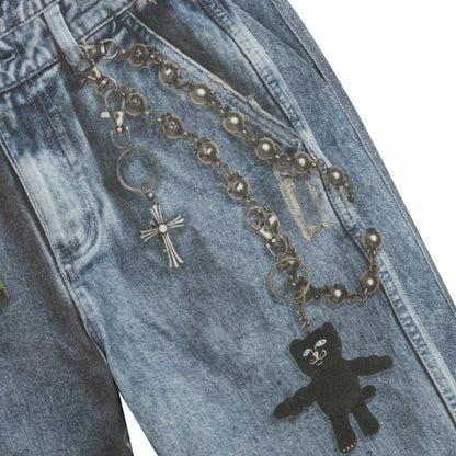 Real Straight Leg Denim Pants (Light Wash) - Ripndip