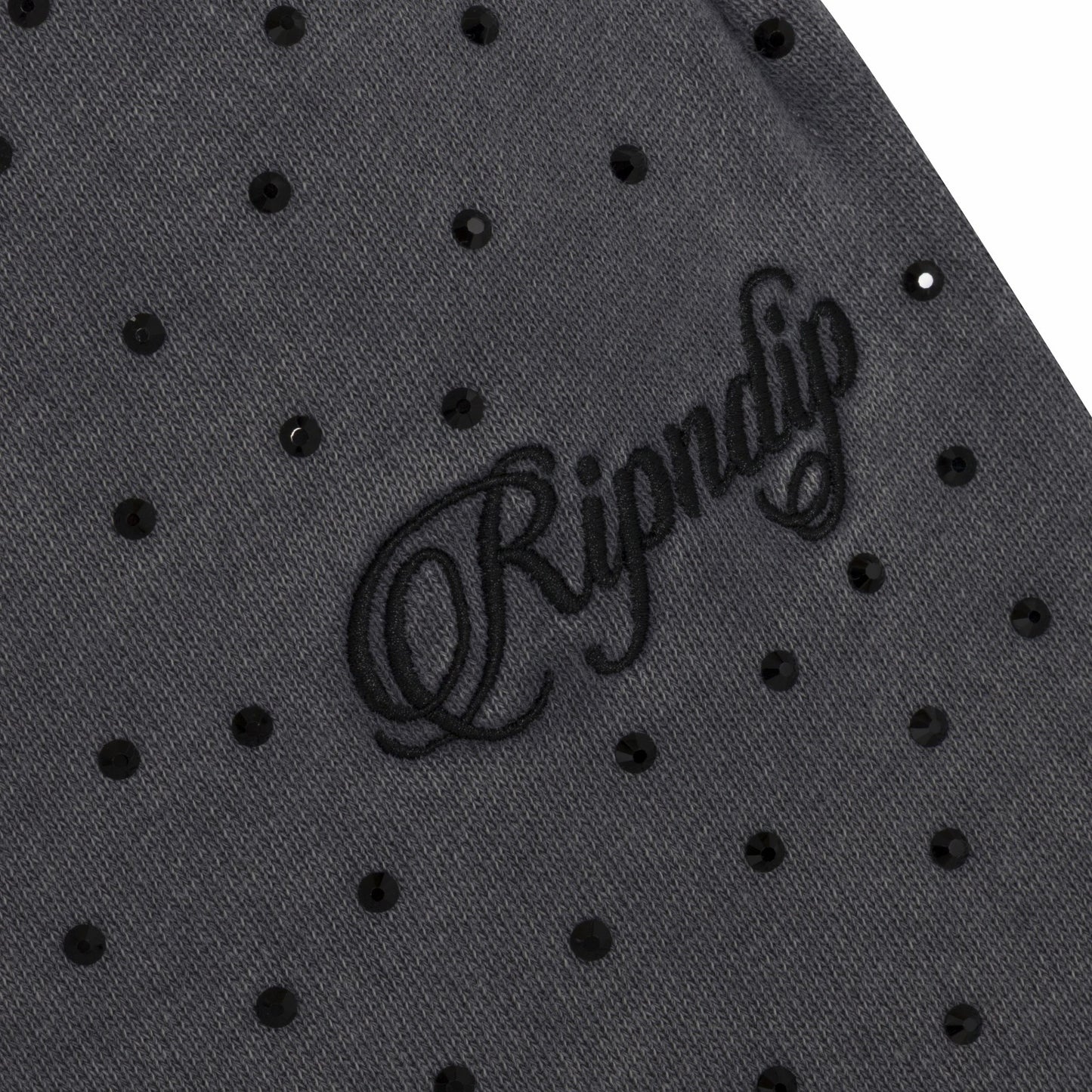 RIPNGEMS Straight Leg Sweatpants (Charcoal Wash) - Ripndip
