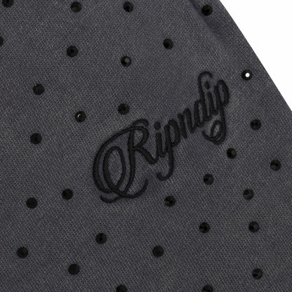 RIPNGEMS Straight Leg Sweatpants (Charcoal Wash) - Ripndip