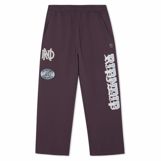 No Days Off Straight Leg Sweatpants (Plum) - Ripndip