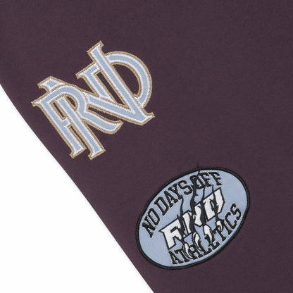 No Days Off Straight Leg Sweatpants (Plum) - Ripndip