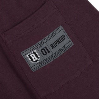 No Days Off Straight Leg Sweatpants (Plum) - Ripndip