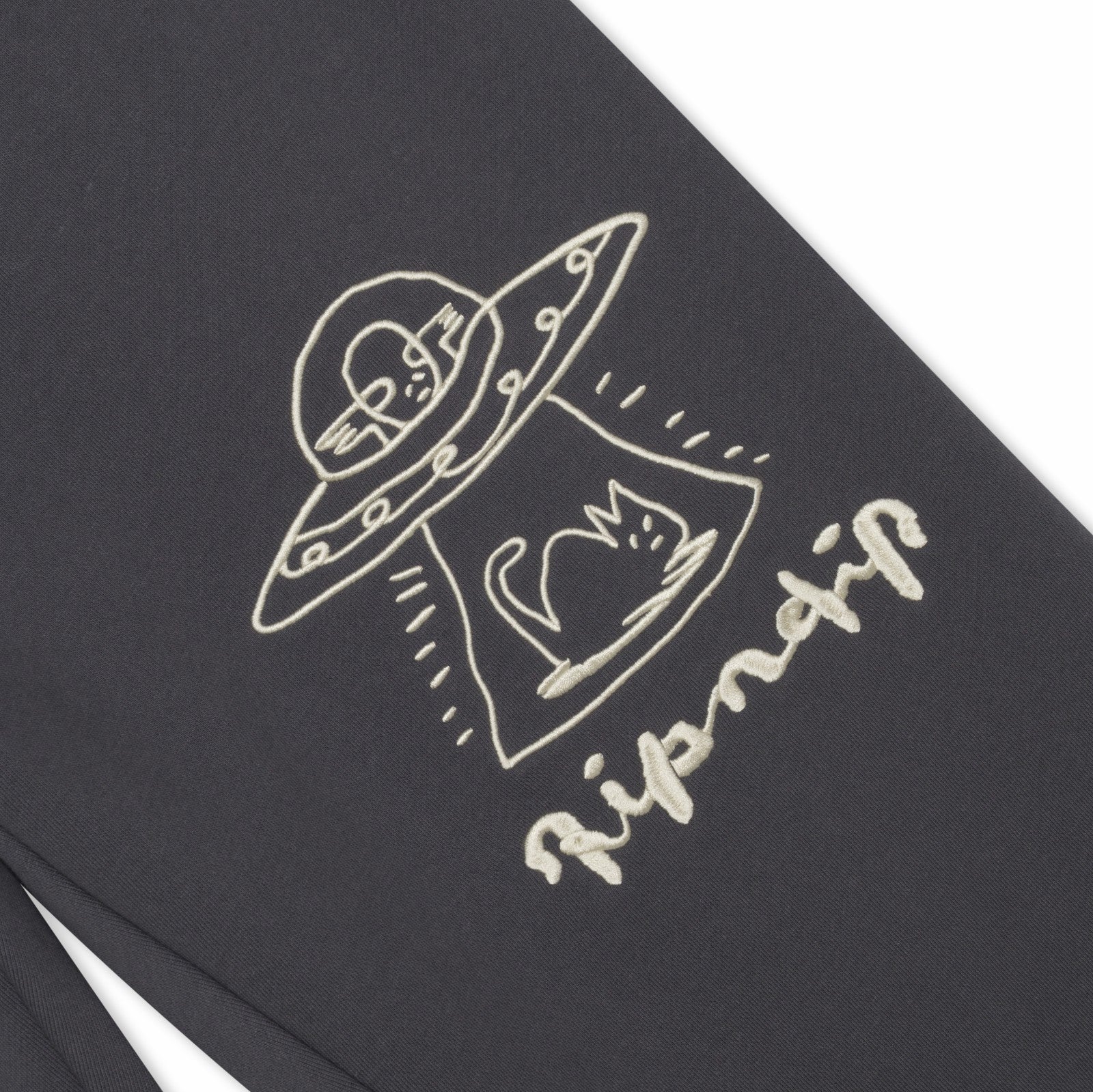 Blonded Straight Leg Sweatpants (Charcoal) - Ripndip