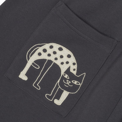 Blonded Straight Leg Sweatpants (Charcoal) - Ripndip
