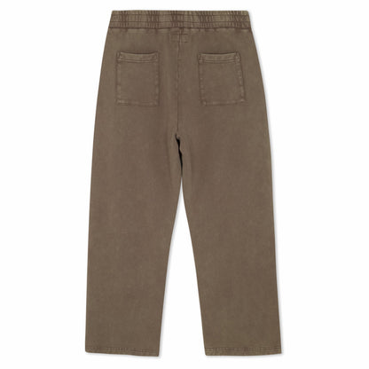 Castanza Straight Leg Sweatpants (Brown Vintage Wash) - Ripndip