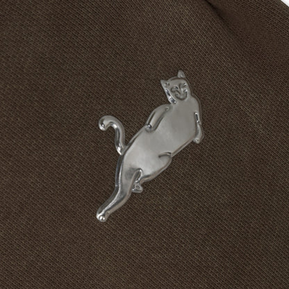 Castanza Straight Leg Sweatpants (Brown Vintage Wash) - Ripndip