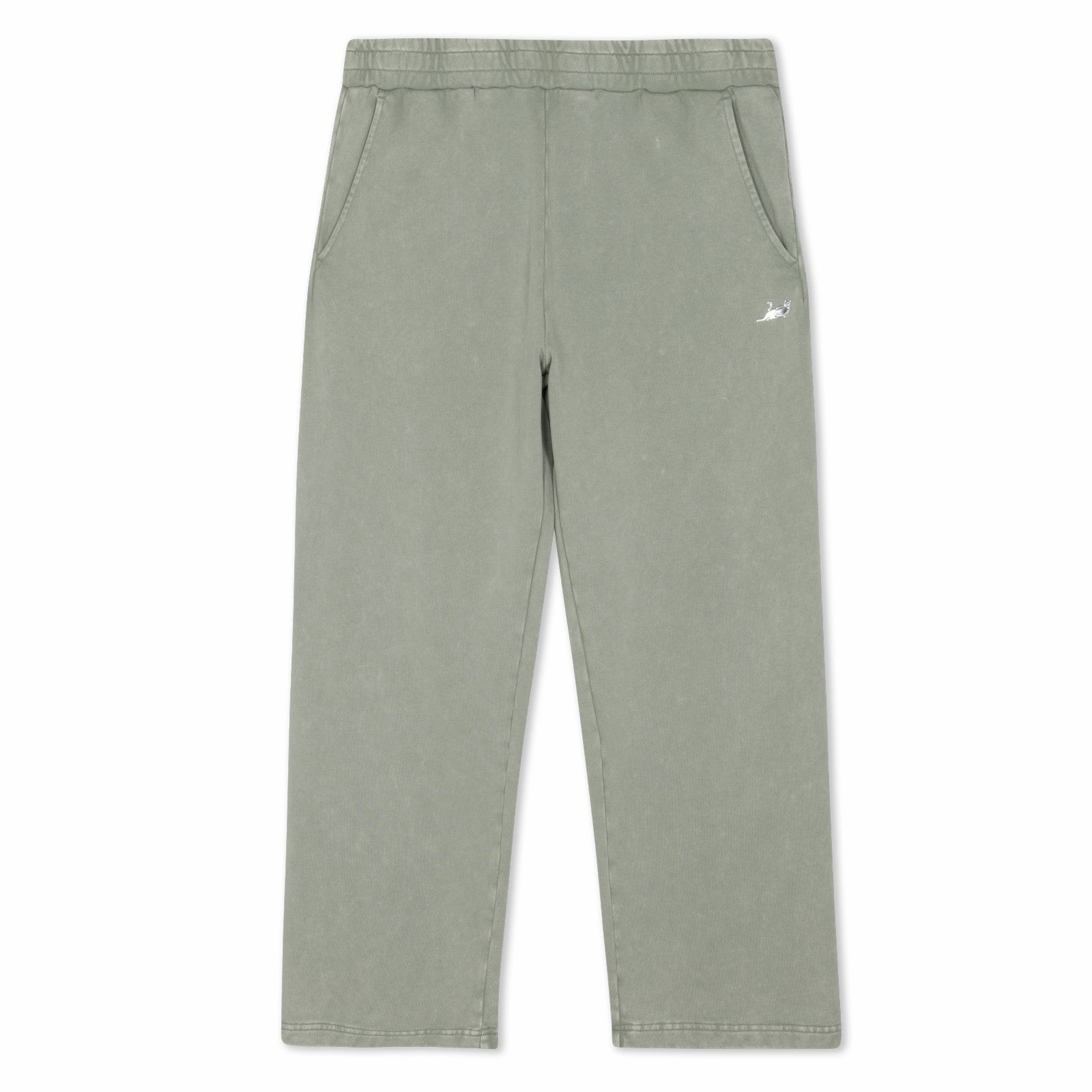 Castanza Straight Leg Sweatpants (Sage Vintage Wash) - Ripndip