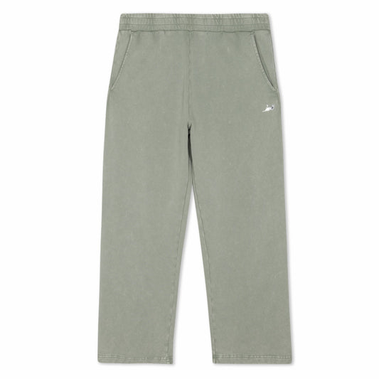 Castanza Straight Leg Sweatpants (Sage Vintage Wash) - Ripndip