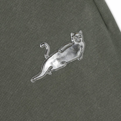 Castanza Straight Leg Sweatpants (Sage Vintage Wash) - Ripndip