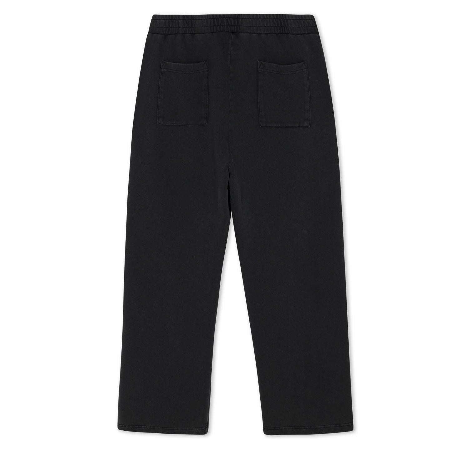 Castanza Straight Leg Sweatpants (Black Vintage Wash) - Ripndip