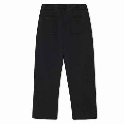 Castanza Straight Leg Sweatpants (Black Vintage Wash) - Ripndip