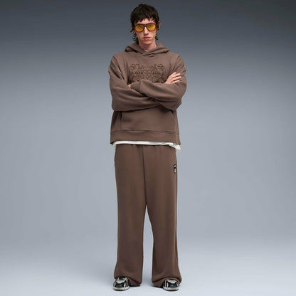 PUMA X RIPNDIP Oversized Wide Sweatpants (Flat Bronze) - Ripndip