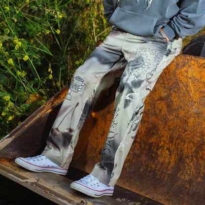 Stargazing Carpenter Straight Leg Pants (Multi) - Ripndip