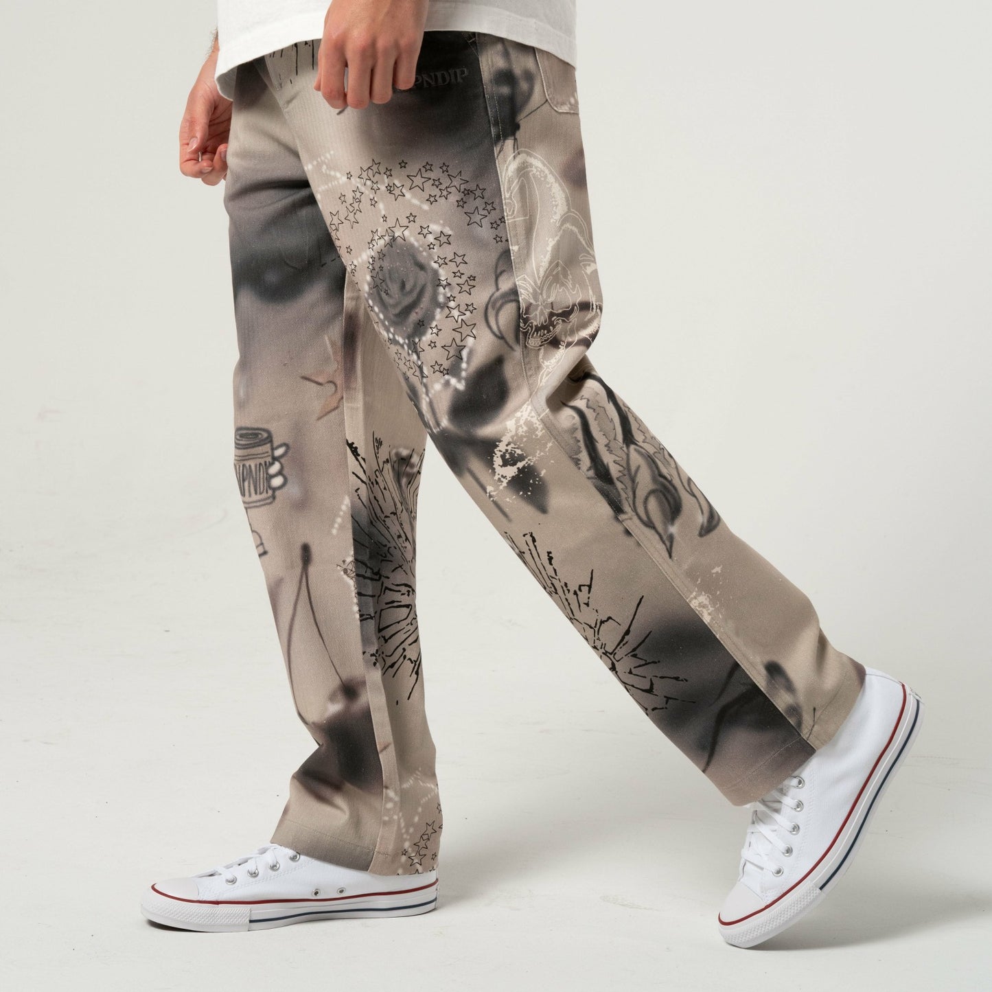 Stargazing Carpenter Straight Leg Pants (Multi) - Ripndip
