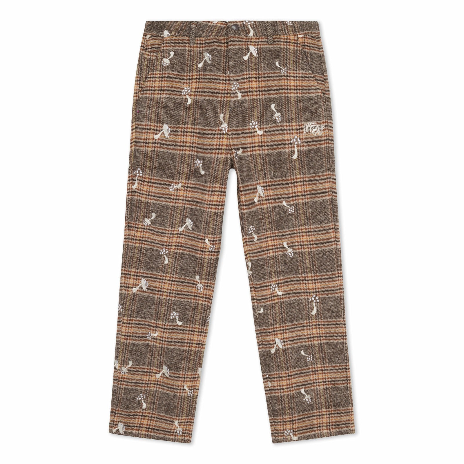 Euphoria Pants (Brown Plaid) - Ripndip