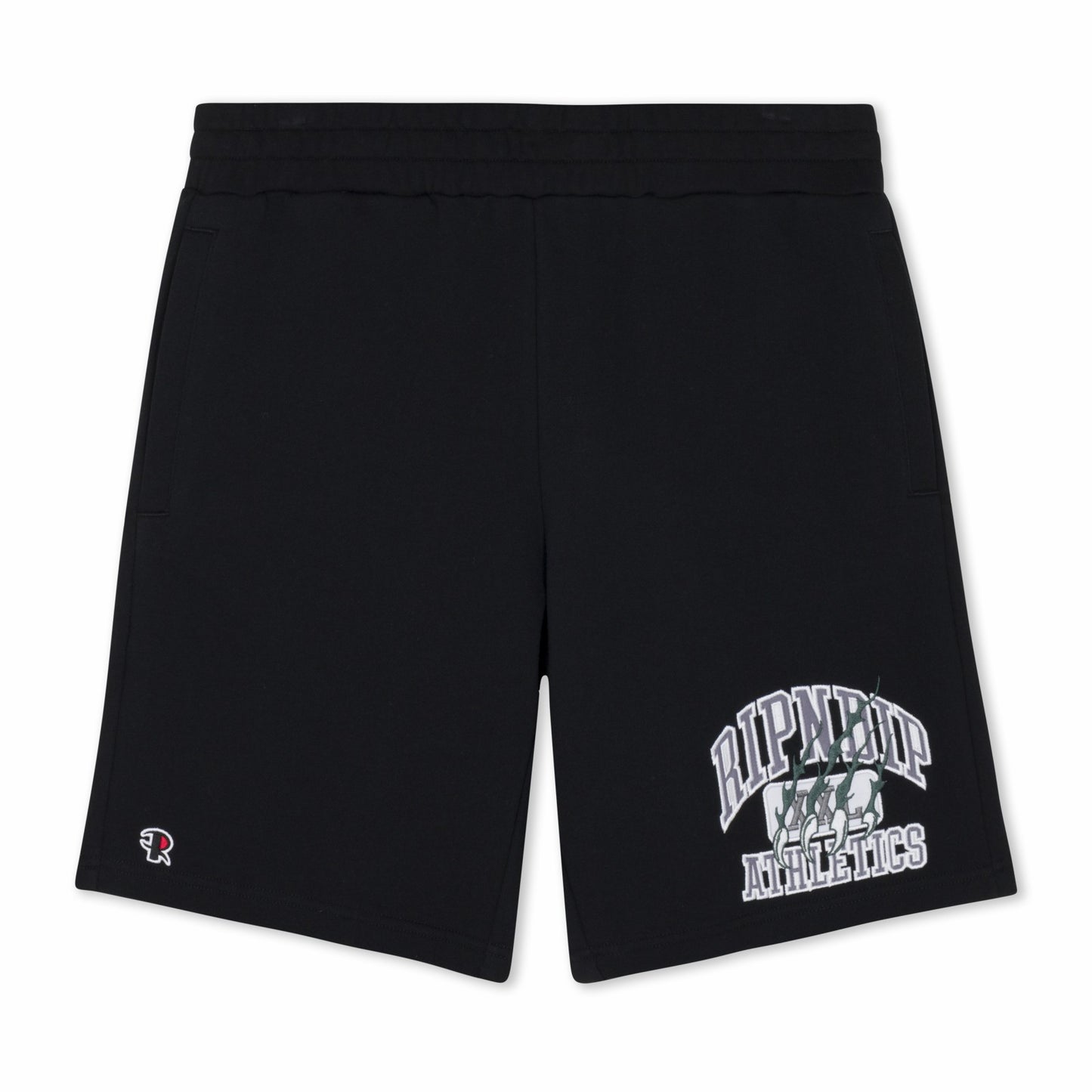 RIPNDIP Athletics Sweat Shorts (Black) - Ripndip