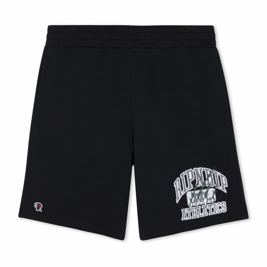 RIPNDIP Athletics Sweat Shorts (Black) - Ripndip