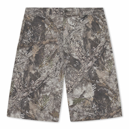 Nermal Tree Camo Baggy Denim Shorts (Nerm Tree Camo) - Ripndip