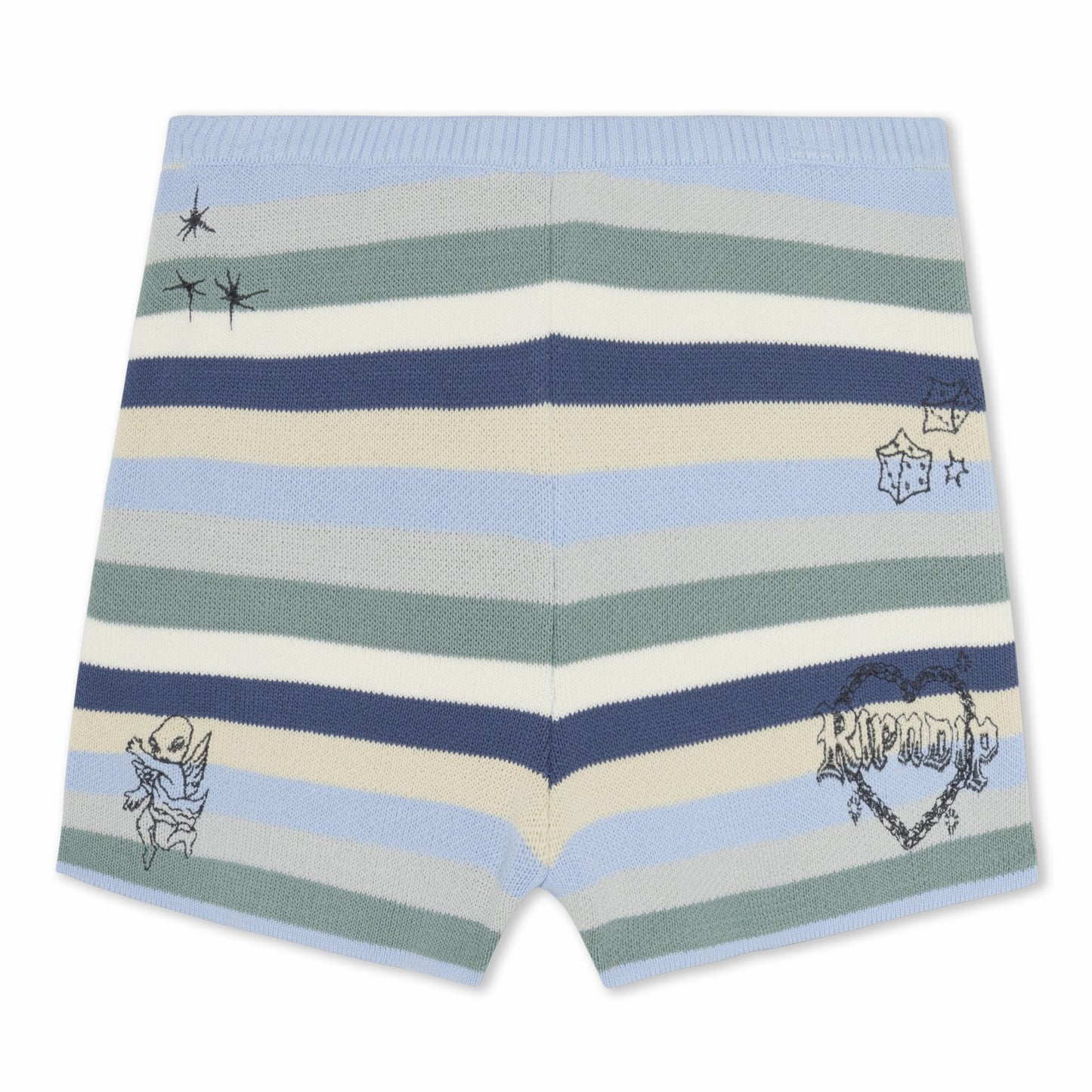 Westside Crochet Shorts (Powder Blue) - Ripndip