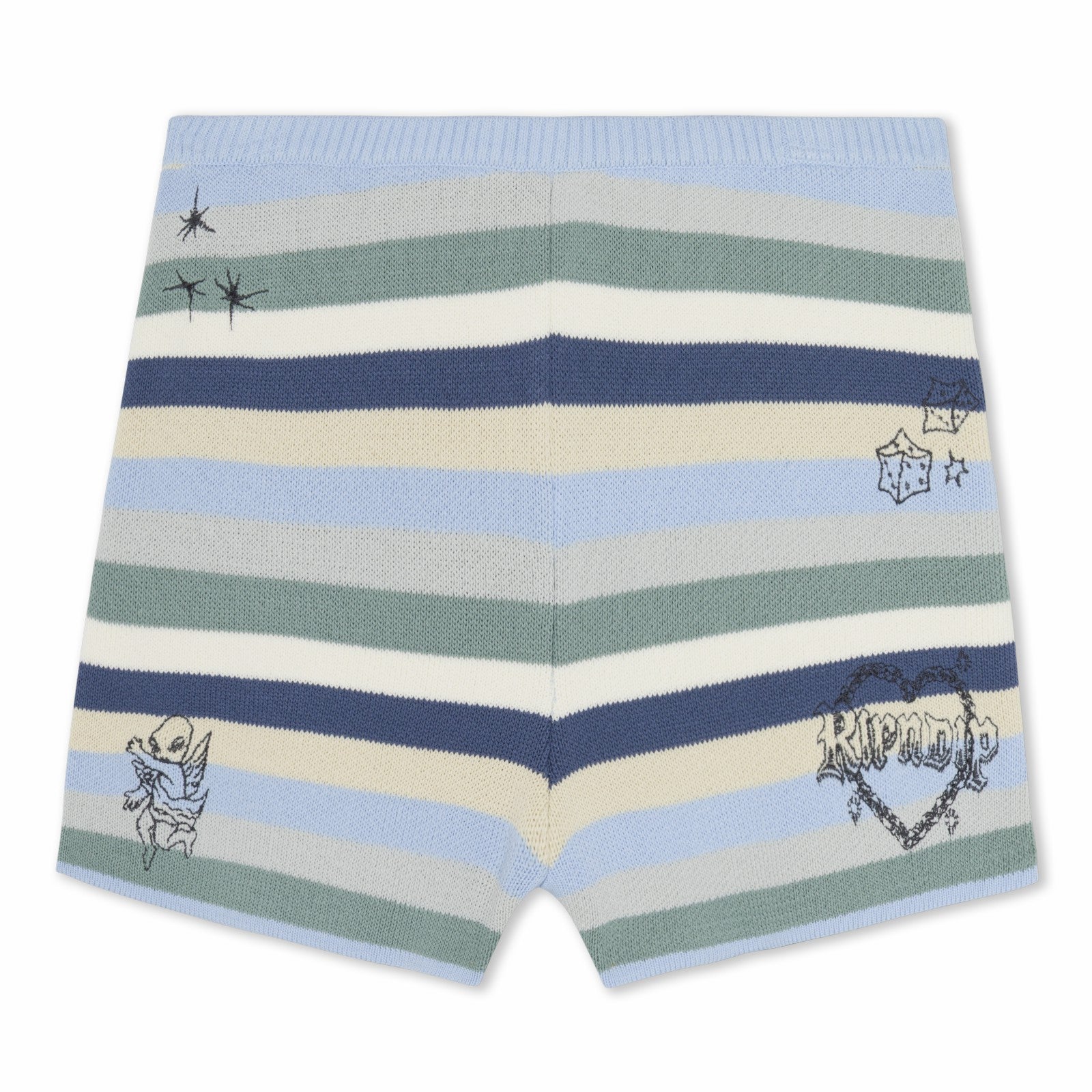 Westside Crochet Shorts (Powder Blue) - Ripndip