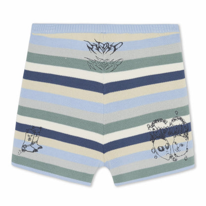Westside Crochet Shorts (Powder Blue) - Ripndip