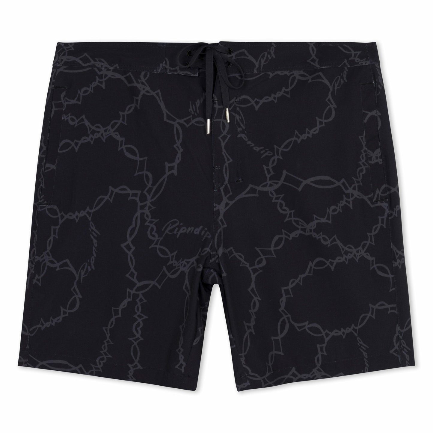 Wired Swim Shorts (Black) - Ripndip