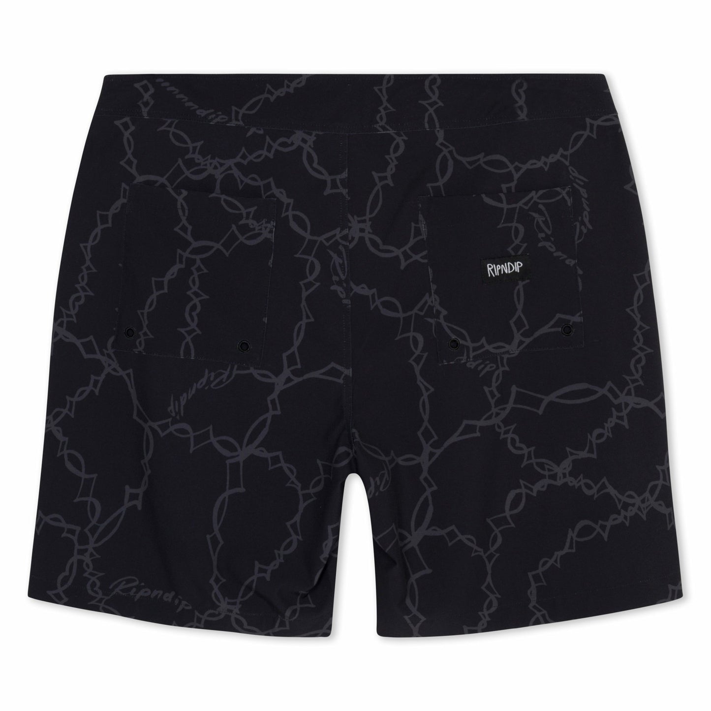 Wired Swim Shorts (Black) - Ripndip