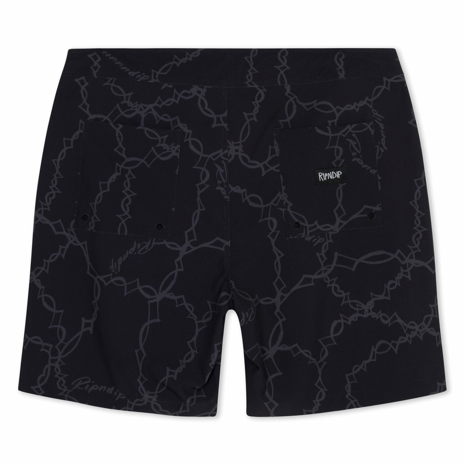 Wired Swim Shorts (Black) - Ripndip