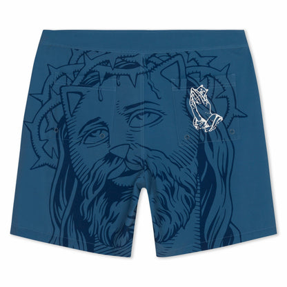 Lord Savior Swim Shorts (Navy) - Ripndip