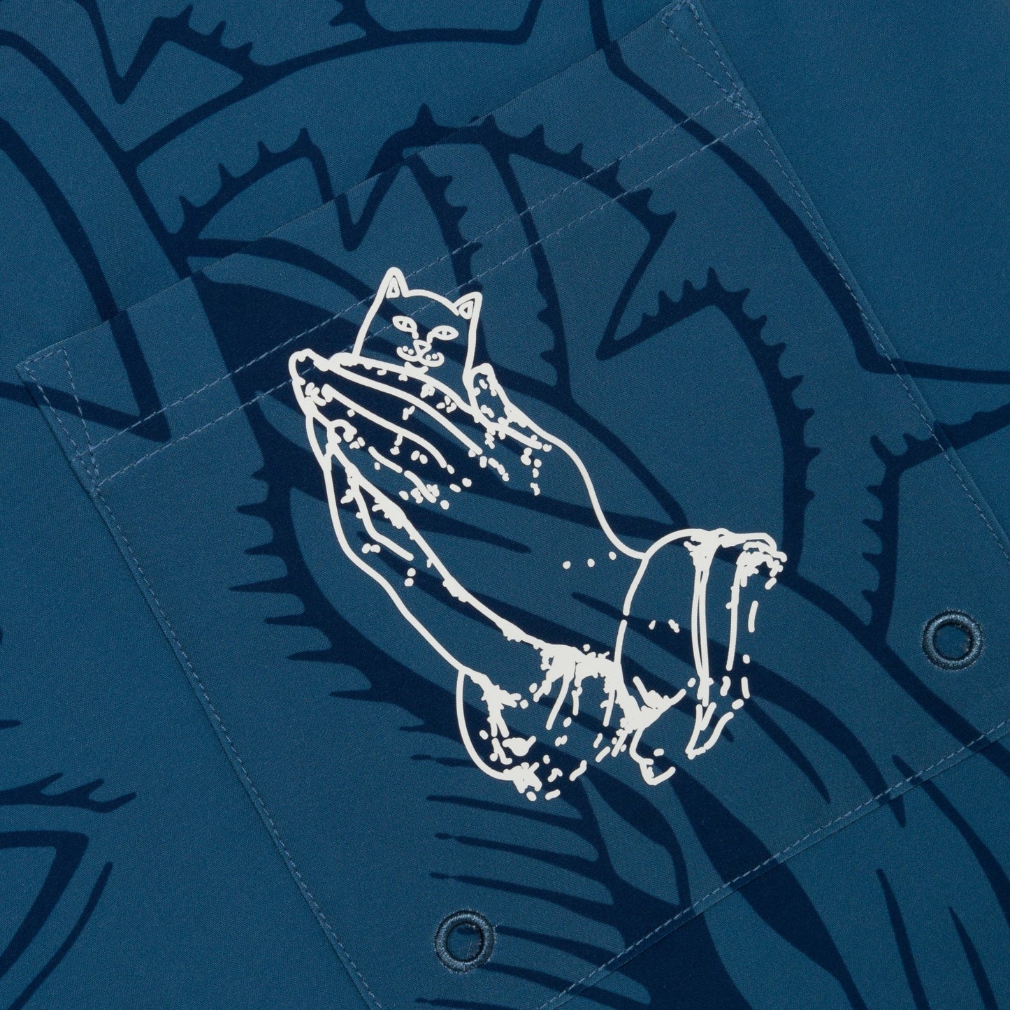 Lord Savior Swim Shorts (Navy) - Ripndip