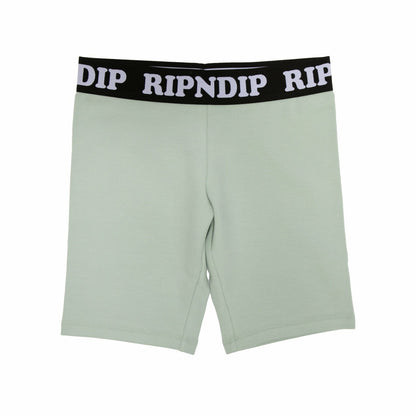 Peeking Nermal Biker Shorts (Sea Moss) - Ripndip