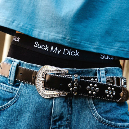 Suck My Dick SMD Boxers (Black) - Ripndip