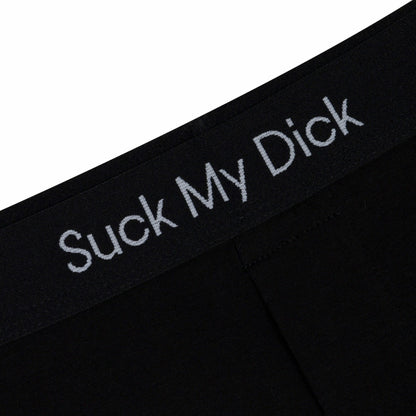 Suck My Dick SMD Boxers (Black) - Ripndip