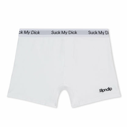 Suck My Dick SMD Boxers (White) - Ripndip
