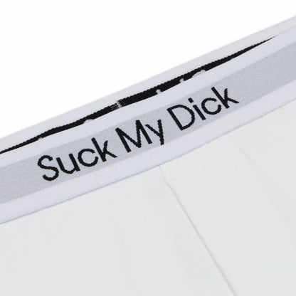 Suck My Dick SMD Boxers (White) - Ripndip