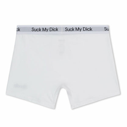 Suck My Dick SMD Boxers (White) - Ripndip