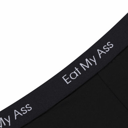 Eat My Ass Boxers (Black) - Ripndip